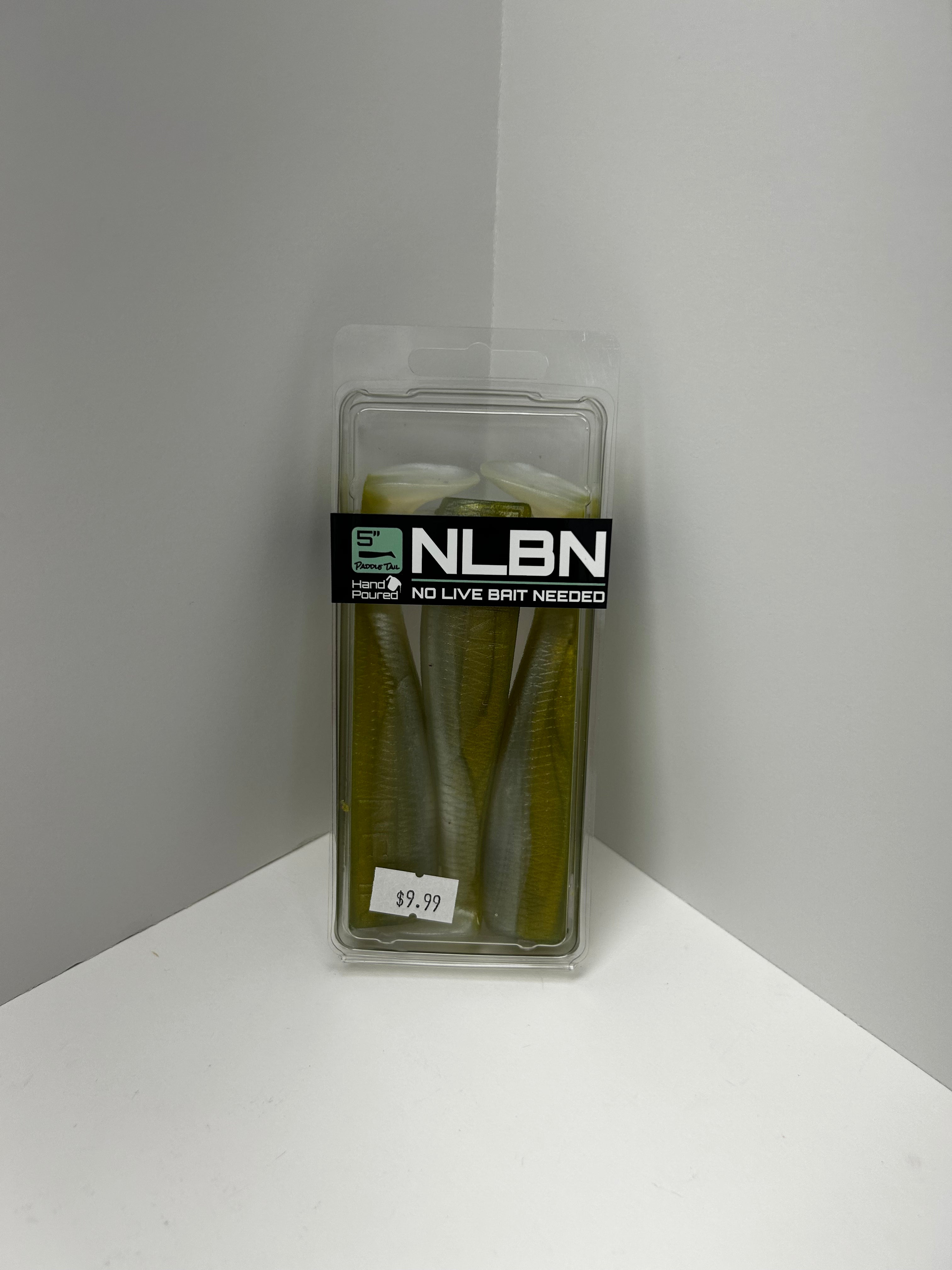 NLBN 5” Paddle Tail GreenBack – REEL BATTERY