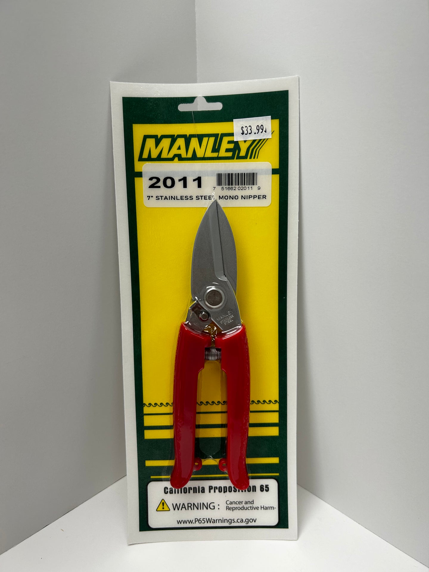 MANLEY 7” Stainless Steel Mono Nipper