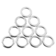Load image into Gallery viewer, R&amp;R Stainless Steel Kite Rings (10 ct.)
