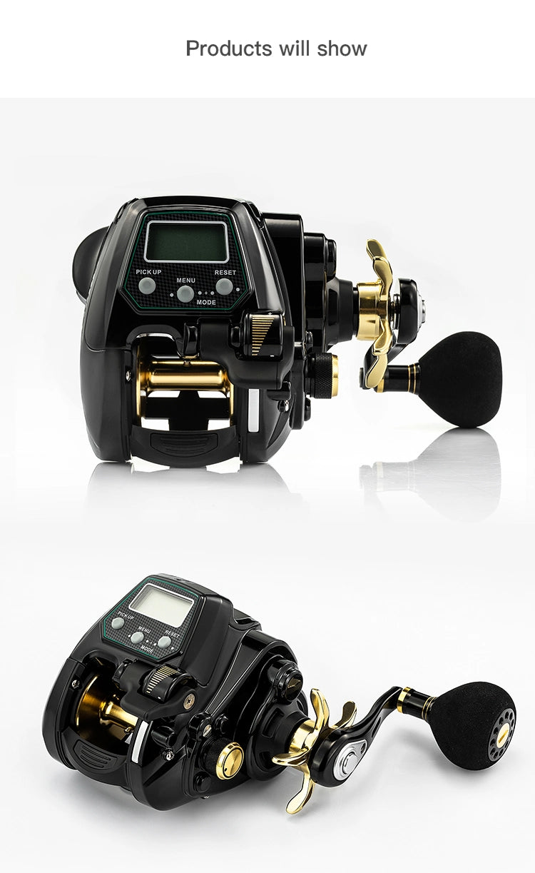 Ecooda 3000R Electric Jigging Reel with FREE Reel Battery RB300 Starter Kit  Included!